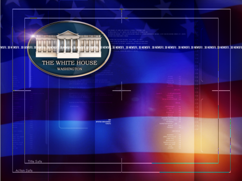 white house logo. WHITE HOUSE 3D CHROMA KEY